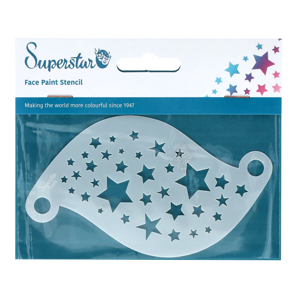 Picture of Superstar Face Paint Stencil - Stars 77001