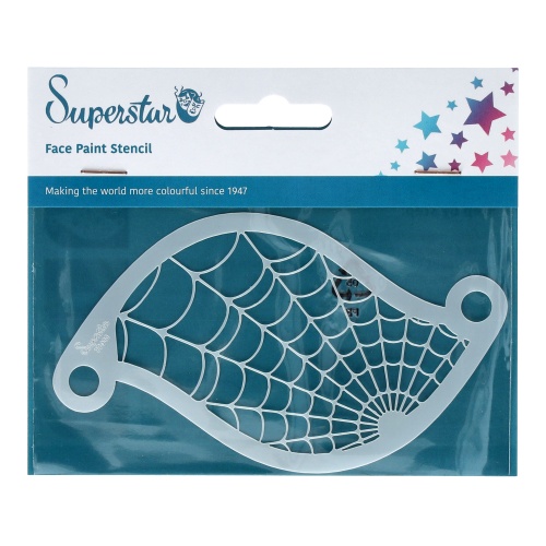 Picture of Superstar Face Paint Stencil - Spiderweb 77011
