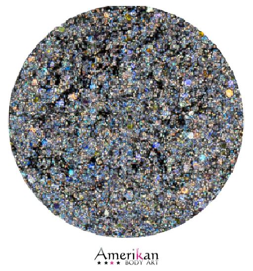 Picture of Amerikan Body Art Chunky Glitter Creme - Luna (15 gr)  