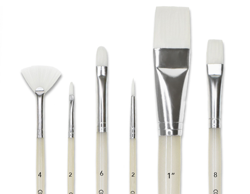 Picture of Color Factory Artist Brush Multi Set-2 ( 6pc ) -  AB230B