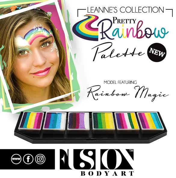 Picture of Fusion  Leanne's Rainbow Magic Split Cake - 30g NEW! 