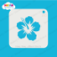 Picture of Tropical Hibiscus - Dream Mylar Stencil - 296