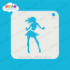 Picture of Dancer - Dream Stencil - 323