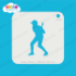 Picture of Baseball Player - 2  - Dream Stencil - 339