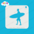 Picture of Surfer -1 - Dream Stencil - 346