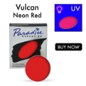 Picture of Mehron Paradise Neon UV  Red Face Paint - Vulcan (7g)