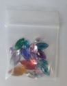 Picture of Pointed Eye  Gems Mix - Assorted colors and sizes - 10-20 mm  (19 pc.) (AG-DEM)