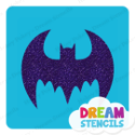 Picture of Nightwing Bat Glitter Tattoo Stencil - HP-398 (5pc pack)