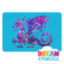 Picture of Dragon Glitter Tattoo Stencil - HP-402 (5pc pack)