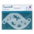Picture of Superstar Face Paint Stencil - Mermaid 77078