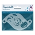 Picture of Superstar Face Paint Stencil - Spooky Pumpkins 77091