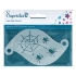 Picture of Superstar Face Paint Stencil - Scary Spider 77092