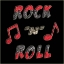 Picture of Rock'n'Roll - Sparkle Stencil (1pc)