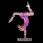 Picture of Gymnist Balance Beam - Sparkle Stencil (1pc)