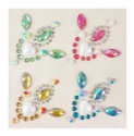 Picture of Face Gems - Self Adhesive Cluster - Heart Bling (4 pcs)