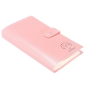 Picture of Plastic Business Card Holder /  Card Binder - 240 slots  (Pink)