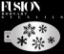 Picture of Fusion Let It Snow - Snowflakes Face Paint Stencil - FS03