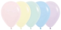 Picture of Sempertex 11" Pastel Matte Assorted Round 600 (50pcs)