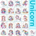 Picture of Cute Unicorn Waterproof Temporary Tattoos (20 pc)